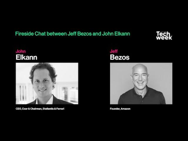 Italian Tech Week 2025 - Dreaming and Building with Jeff Bezos and John Elkann