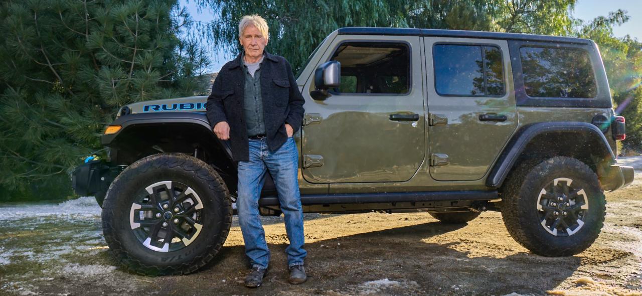 Harrison Ford in Jeep’s Big Game Commercial